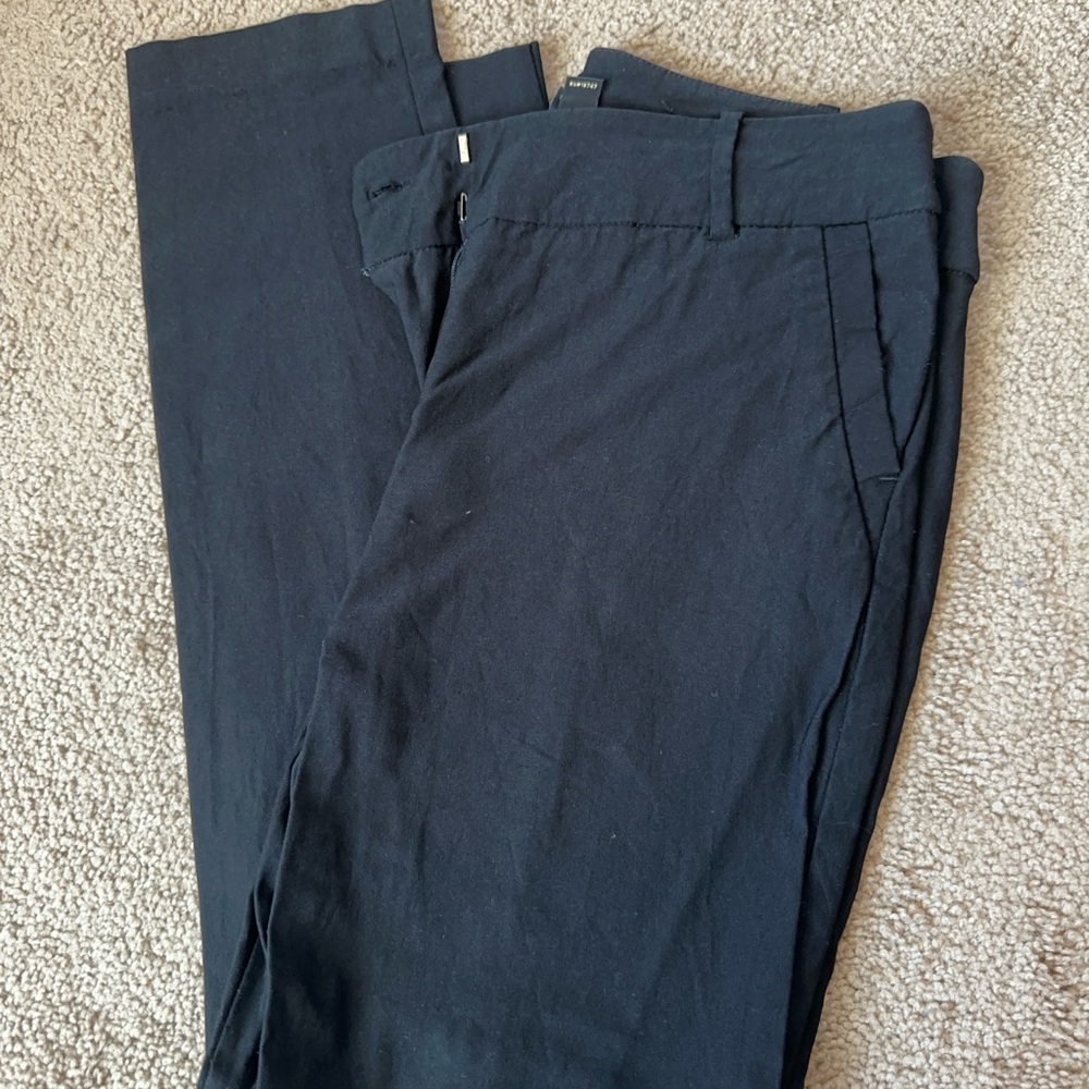 Slim leg dress pants